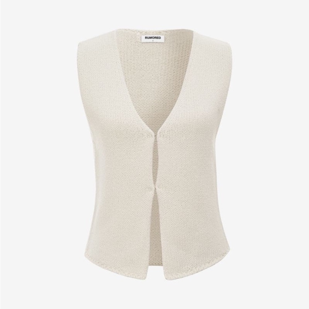 Rumored Prince Street Top Ecru